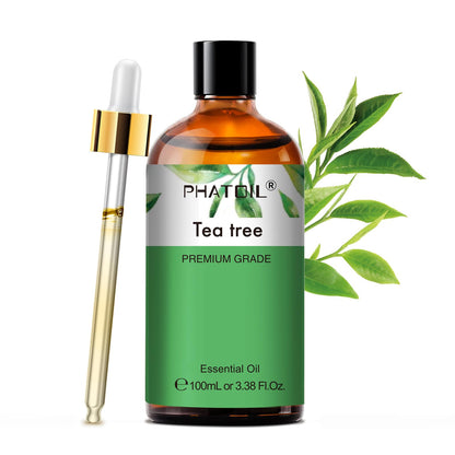 PHATOIL Pure Tea Tree Essential Oil - 3.38 fl oz | 100% Pure Therapeutic Grade