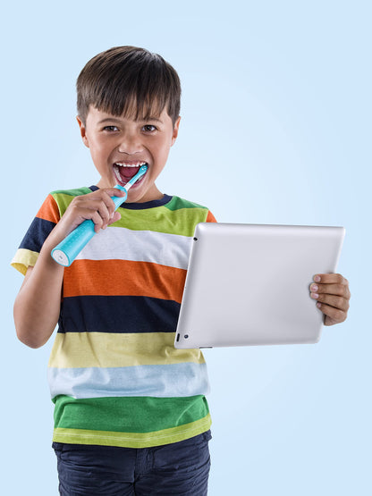 Philips Corded Electric Sonicare Kids Rechargeable Toothbrush with Built-in Bluetooth 2-Pack | HX6732/80