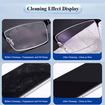 Pre-Moistened Lens Cleaning Wipes - 500 Pcs | Safe for Glasses, Screens & Devices