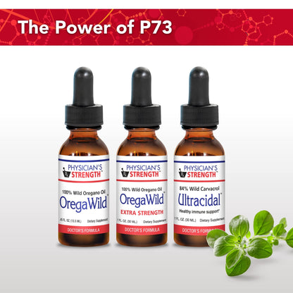 Physician's Strength OregaWild Extra Strength - 30 ml | Wild Oregano Oil