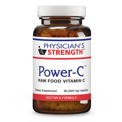 Physician's Strength Power-C 90 Capsules | Raw Food Vitamin C + Flavonoids