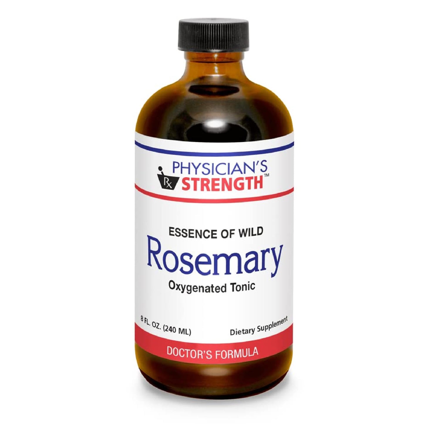 Physician's Strength Wild Rosemary Essence - 8 fl oz | Chemical Free, No Additives - 16 Servings