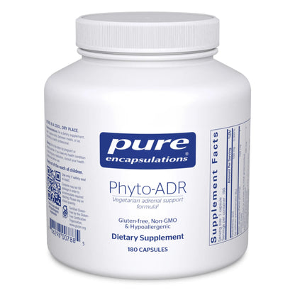 Pure Encapsulations Phyto-ADR | Vegetarian Adrenal Support Formula | 180 Capsules BritishVita | Premium UK Vitamins & Wellness Supplements