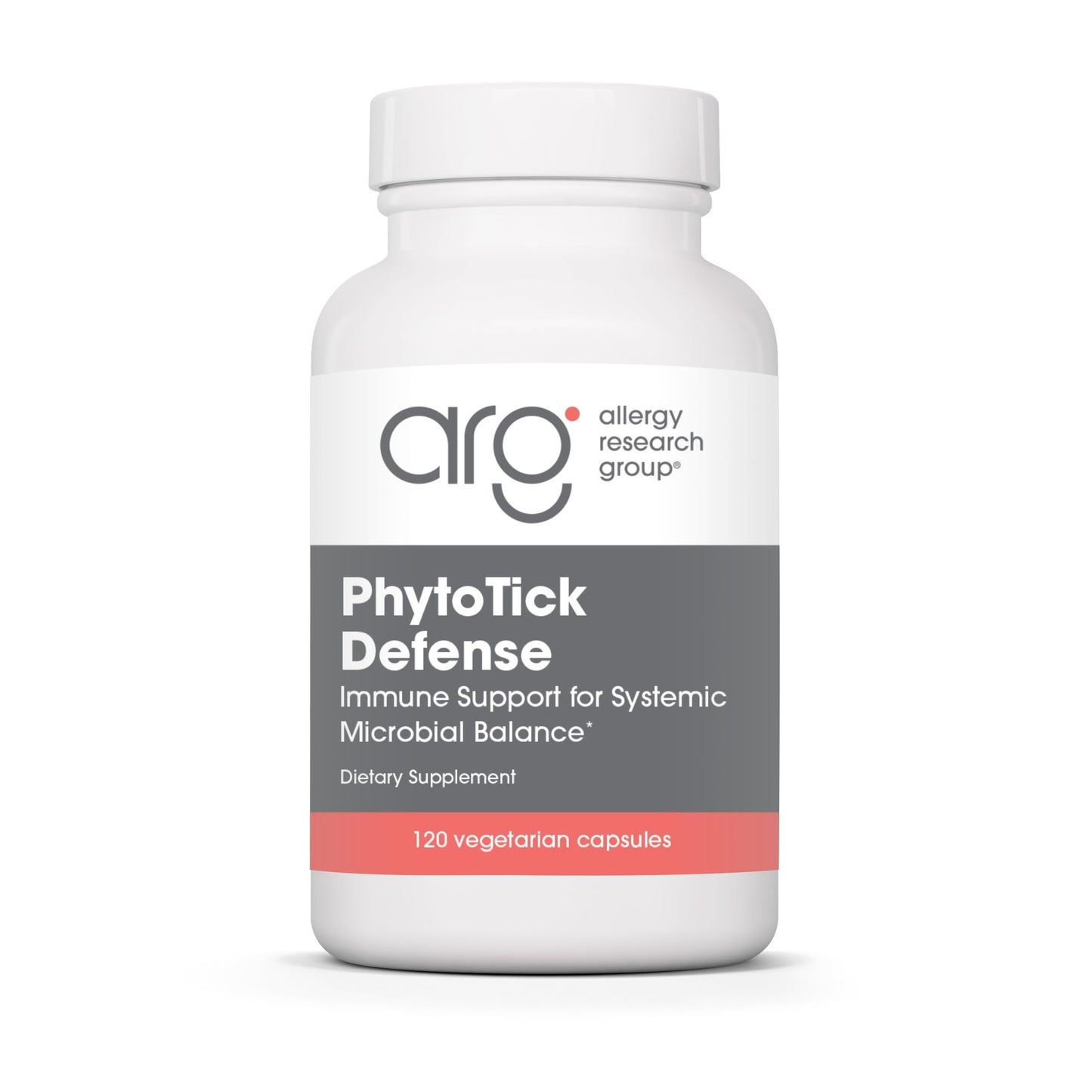 Phyto Tick Defense Mushroom Complex - Allergy Research Group | Lion's Mane & Cordyceps - 120 Vegetarian Capsules