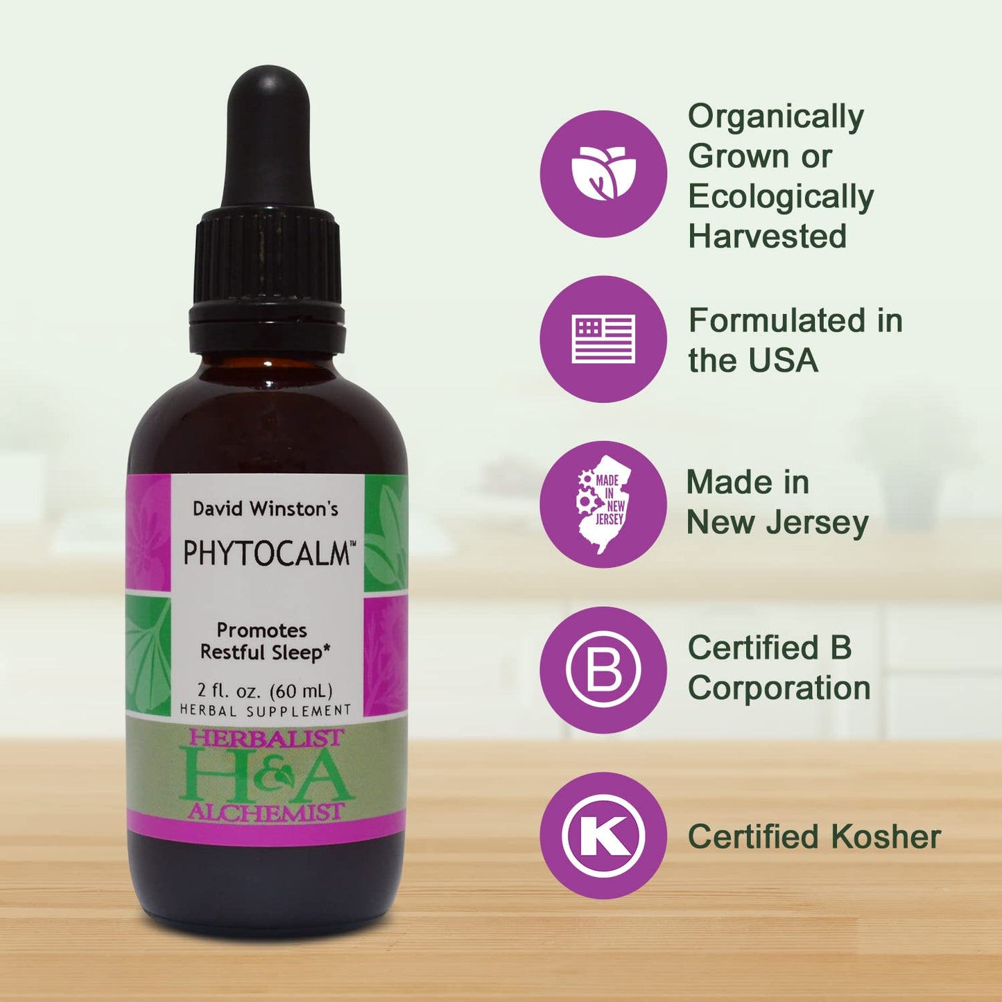 Phytocalm Restful Sleep – David Winston's Herbalist & Alchemist (2 oz)