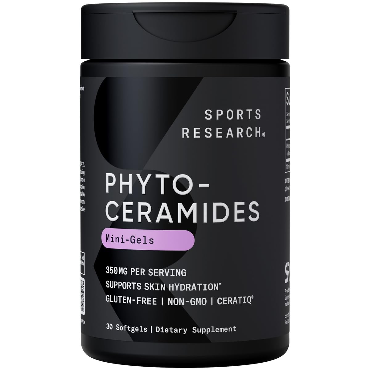 Phytoceramides 350mg Softgels – Plant-Derived Ceramides for Skin Hydration