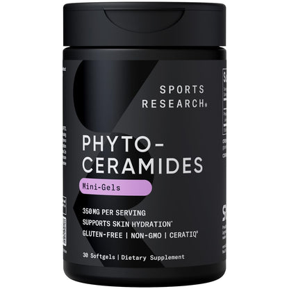 Phytoceramides 350mg Softgels – Plant-Derived Ceramides for Skin Hydration