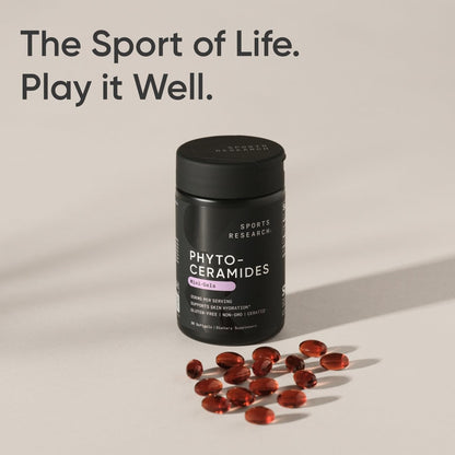 Phytoceramides 350mg Softgels – Plant-Derived Ceramides for Skin Hydration
