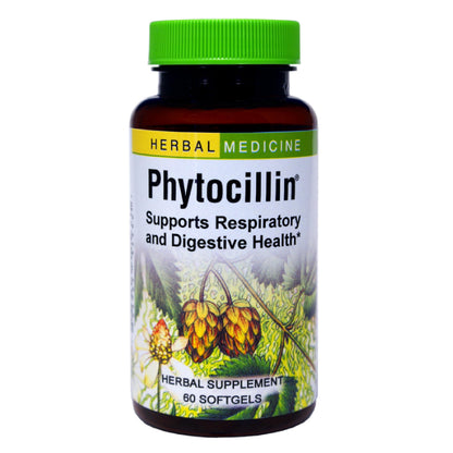 Herbs Etc. Phytocillin® 60-Count Softgels – Respiratory & Digestive Support