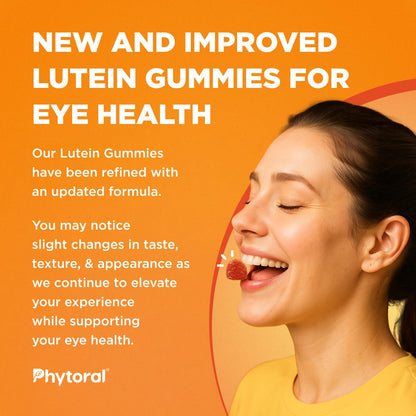 Phytoral Adults Lutein Gummies - Mango Flavor, 60 Count | Eye Health