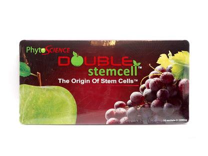 Phytoscience Double Stem Cell Anti-Aging Supplement with Acai Berry & Blueberry – 14 Sachets