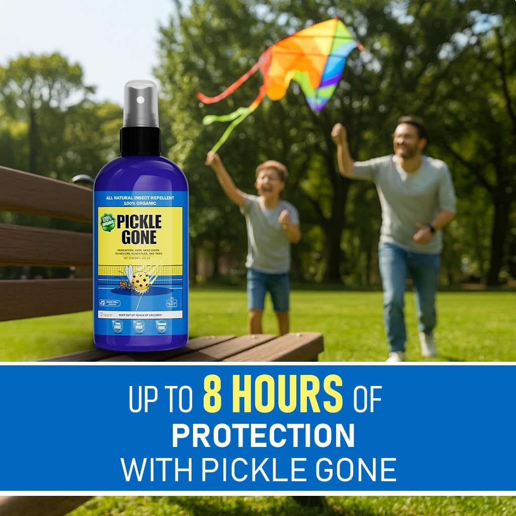 Pickle Gone Botanical Outdoor Mist – Citronella & Lemongrass, DEET-Free, 4oz | THE HONEST PRICE STORE