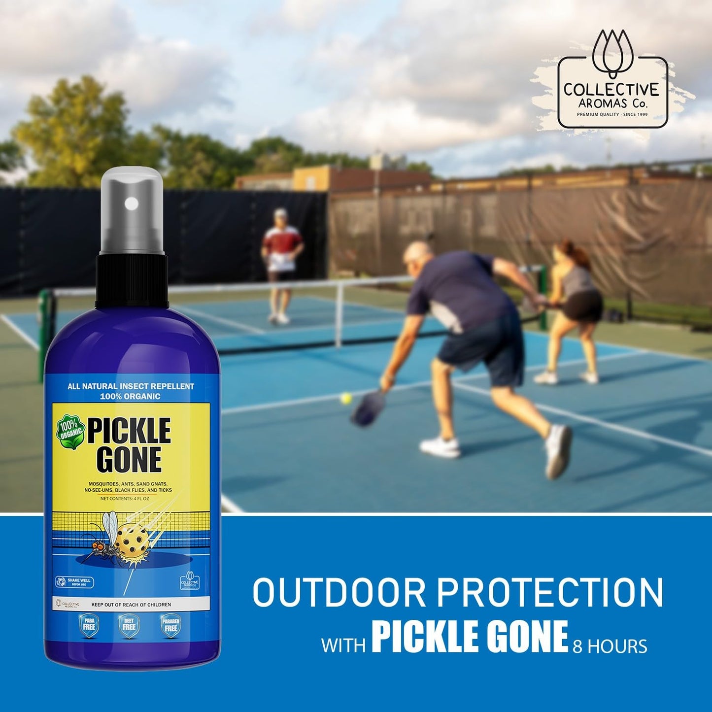 Pickle Gone Botanical Outdoor Mist – Citronella & Lemongrass, DEET-Free, 4oz | THE HONEST PRICE STORE