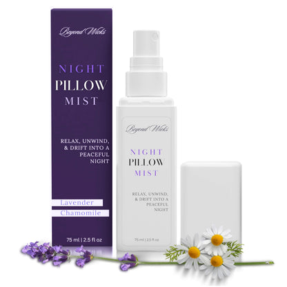 Lavender Chamomile Pillow Spray – 75ml Sleep & Linen Mist | Beyond Wicks
