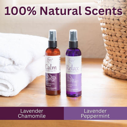 Lavender Aromatherapy Mist Set of 2 – Linen & Pillow Spray | Brookethorne Naturals
