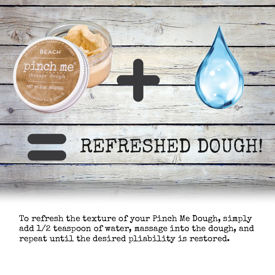 Pinch Me Therapy Dough - Beach Scent, 10 oz Putty | Holistic Aromatherapy