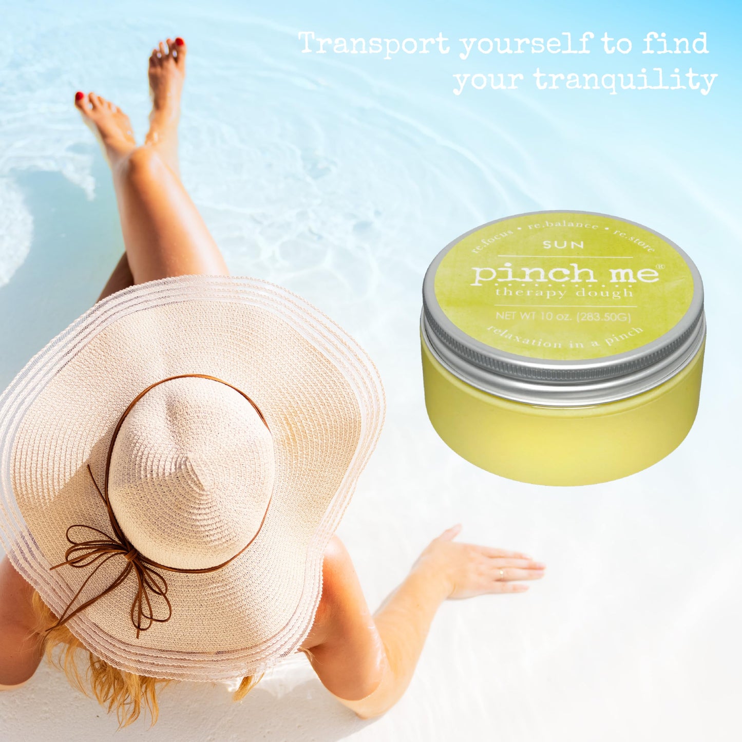 Pinch Me Therapy Dough - Sun Scent Putty (10 oz) | Aromatherapy & Stress Relief