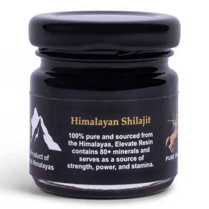 Pindari Shilajit Resin 500mg | High Potency, Energy Boost | Himalayan-Sourced