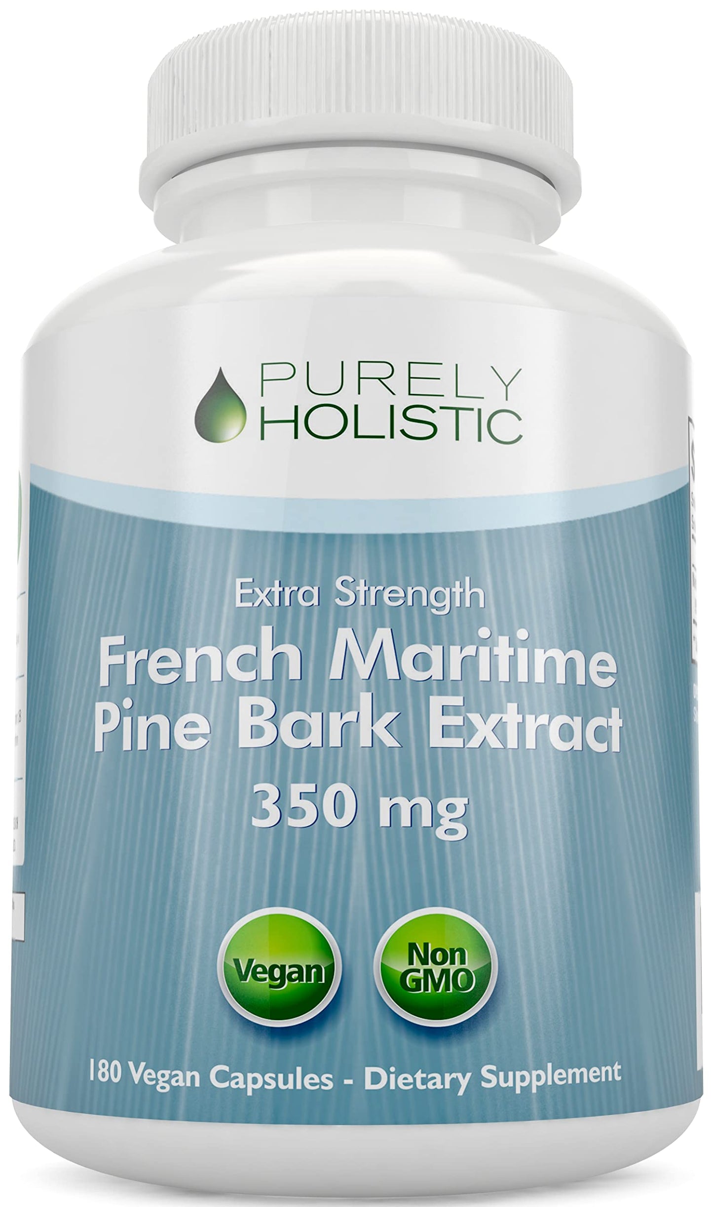 Purely Holistic Pine Bark Extract 350mg – 180 Vegan Capsules