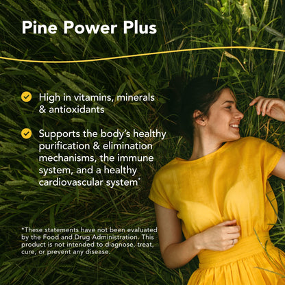 Pine Power Plus - 8 fl oz | Immune & Cardiovascular Support | North American Herb & Spice
