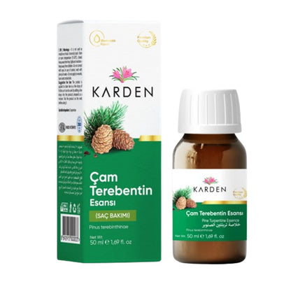 Pine Turpentine Oil 50 mL – Natural Hair Care Essence