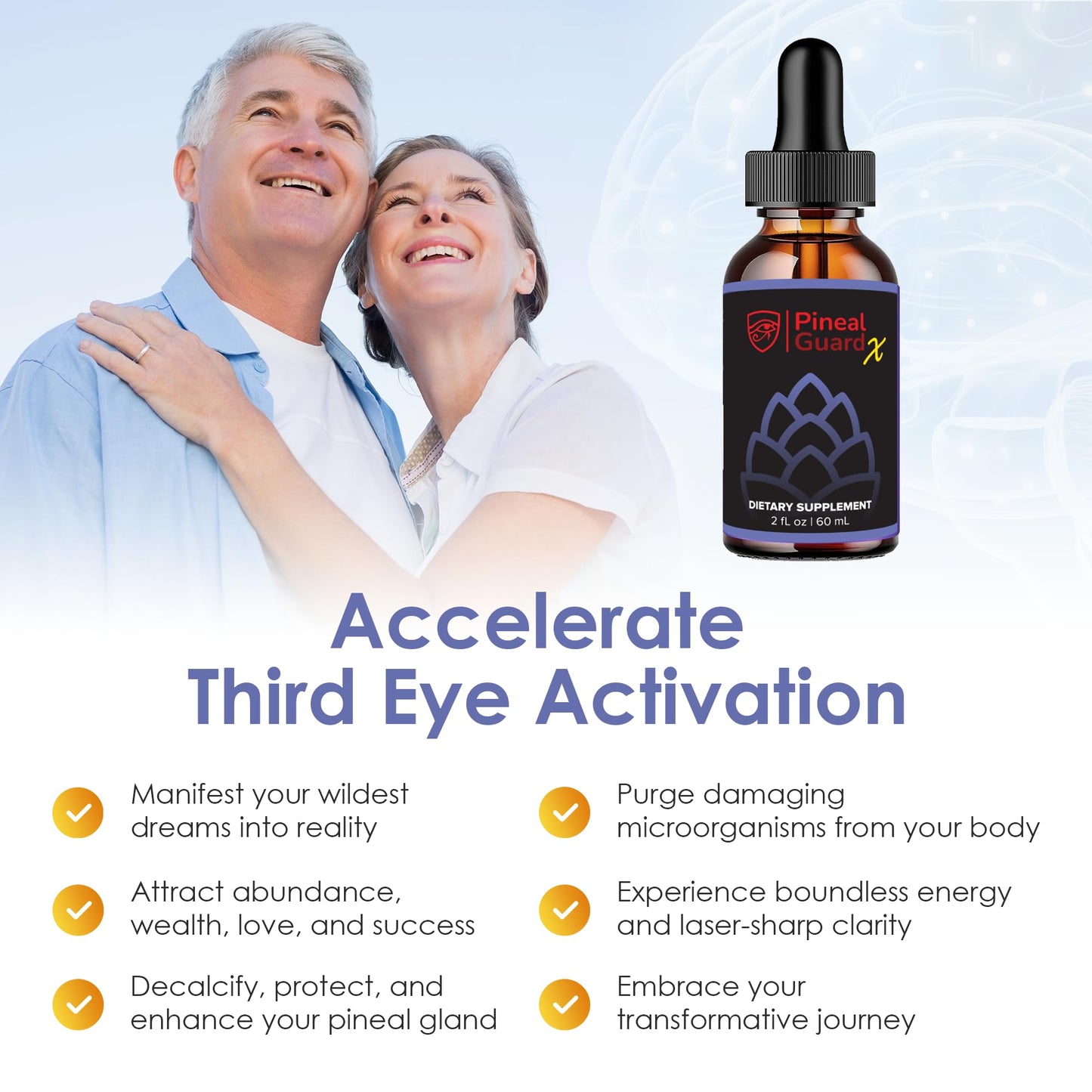Nutraville Pineal Guard X – Pineal Gland Supplement for Brain Support & Focus