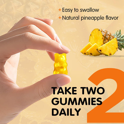 Alpha Lipoic Acid Gummies 1000mg with Biotin – Pineapple Flavor, 60 Chews