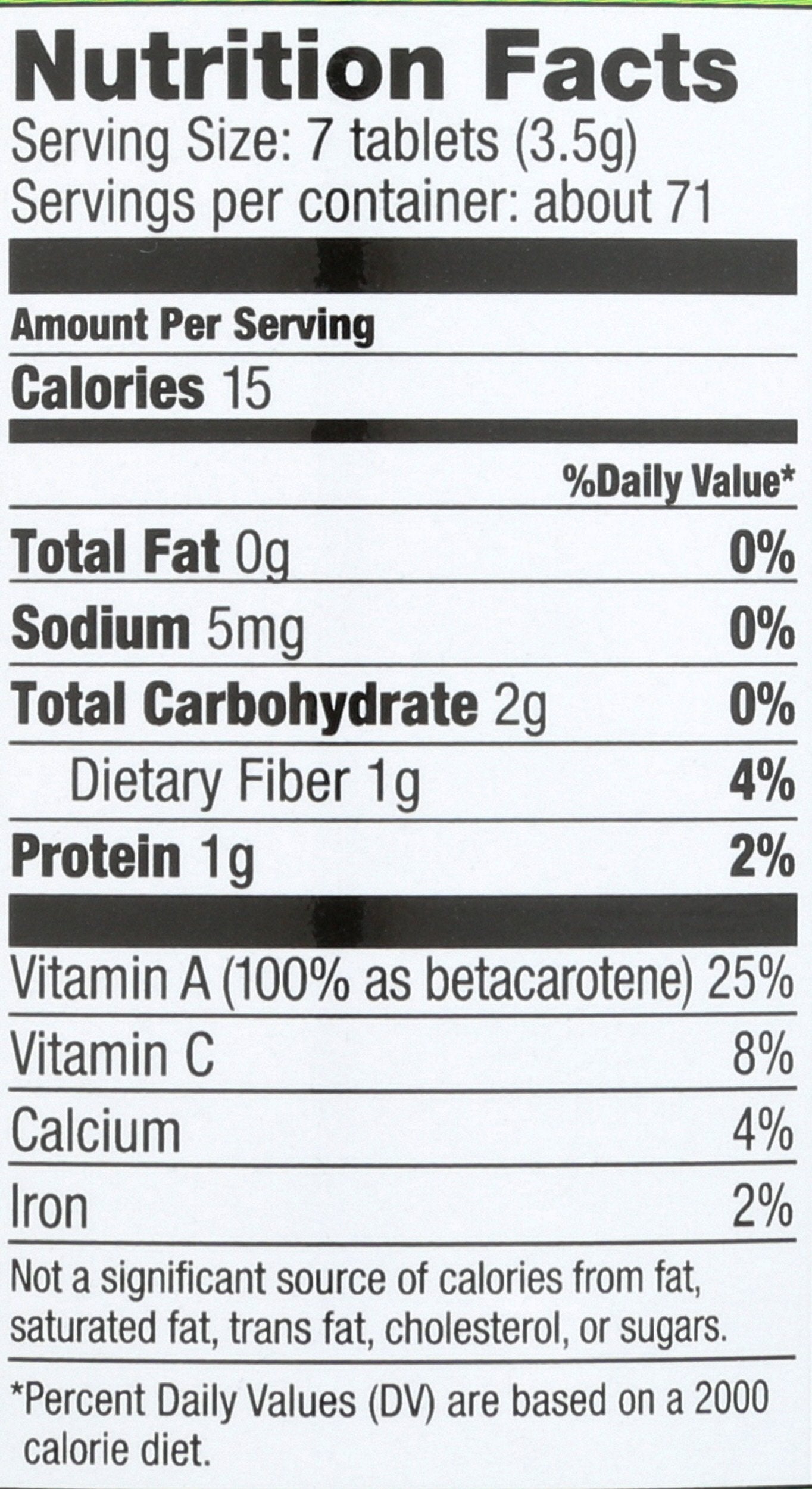 PINES Organic Alfalfa – 500 Count Tablets | Non-GMO, USDA Organic