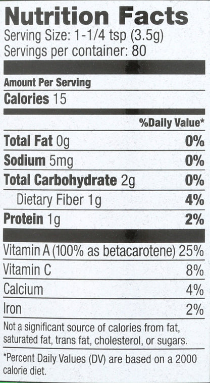 Pines Organic Alfalfa Powder, 10 oz | Alkalizing Nutrition