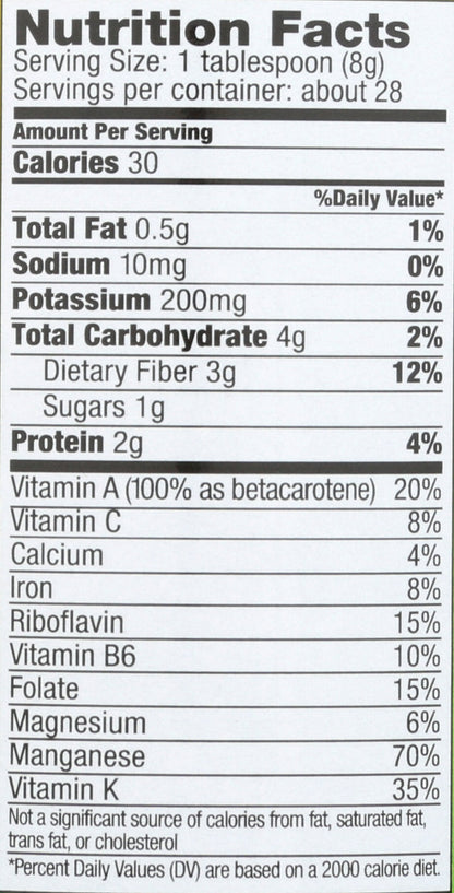 Pines Organic Mighty Greens Superfood Blend, 8 Ounce | Organic Wheatgrass & Alfalfa