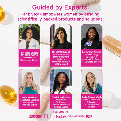 Pink Stork Postpartum Hair Loss Gummies – Biotin, Pantothenic Acid, Vitamin E