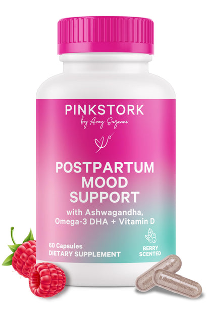 Pink Stork Postpartum Mood Support | Postnatal Hormone Balance for Women