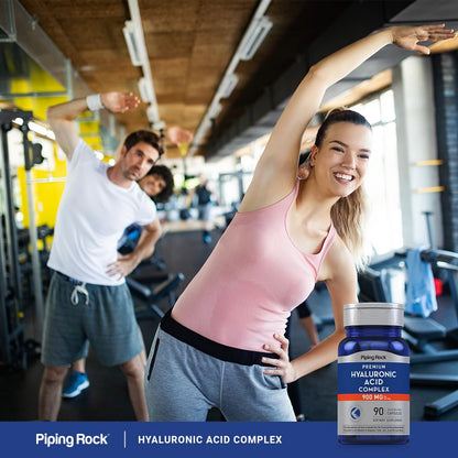 Piping Rock Hyaluronic Acid 900mg – 90 Capsules | Pack of 2 | Non-GMO, Gluten Free