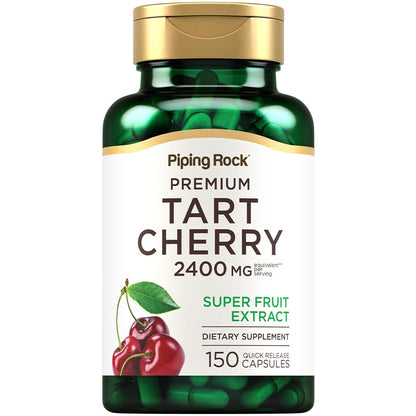 Piping Rock Tart Cherry Extract 2400mg - 150 Caps | Non-GMO & Gluten Free