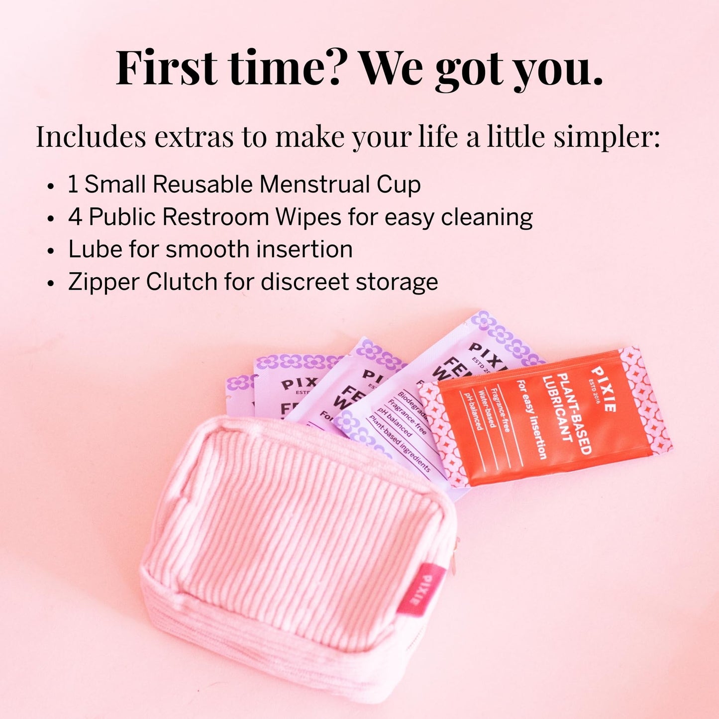 Pixie Cup Plum Small – Reusable Medical-Grade Silicone Menstrual Cup | #1 Tampon Alternative | Buy One, Give One