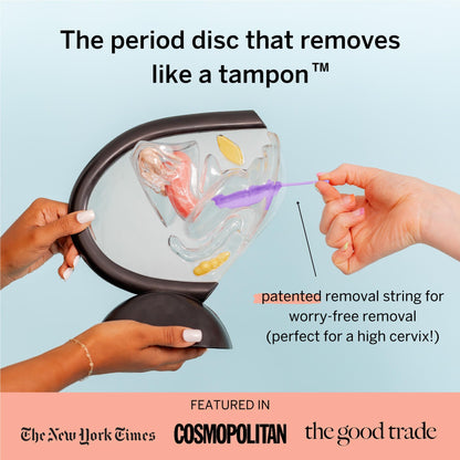 Pixie Cup Menstrual Disc - 100% Medical-Grade Silicone | 12-Hour Wear, 7-Tampon Capacity (Large)