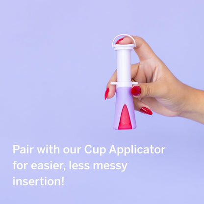 Pixie Cup Plum Small – Reusable Medical-Grade Silicone Menstrual Cup | #1 Tampon Alternative | Buy One, Give One
