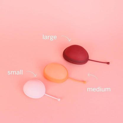 Pixie Menstrual Disc Coral Medium – 12-Hour Wear, Medical-Grade Silicone | Pixie Cup