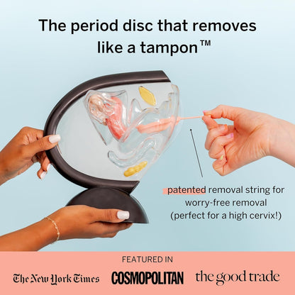 Pixie Cup Pixie Menstrual Disc Kit – Medical-Grade Silicone Starter Kit