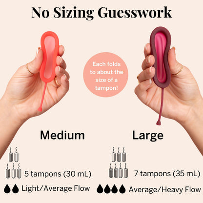 Pixie Cup Pixie Menstrual Disc Kit – Medical-Grade Silicone Starter Kit