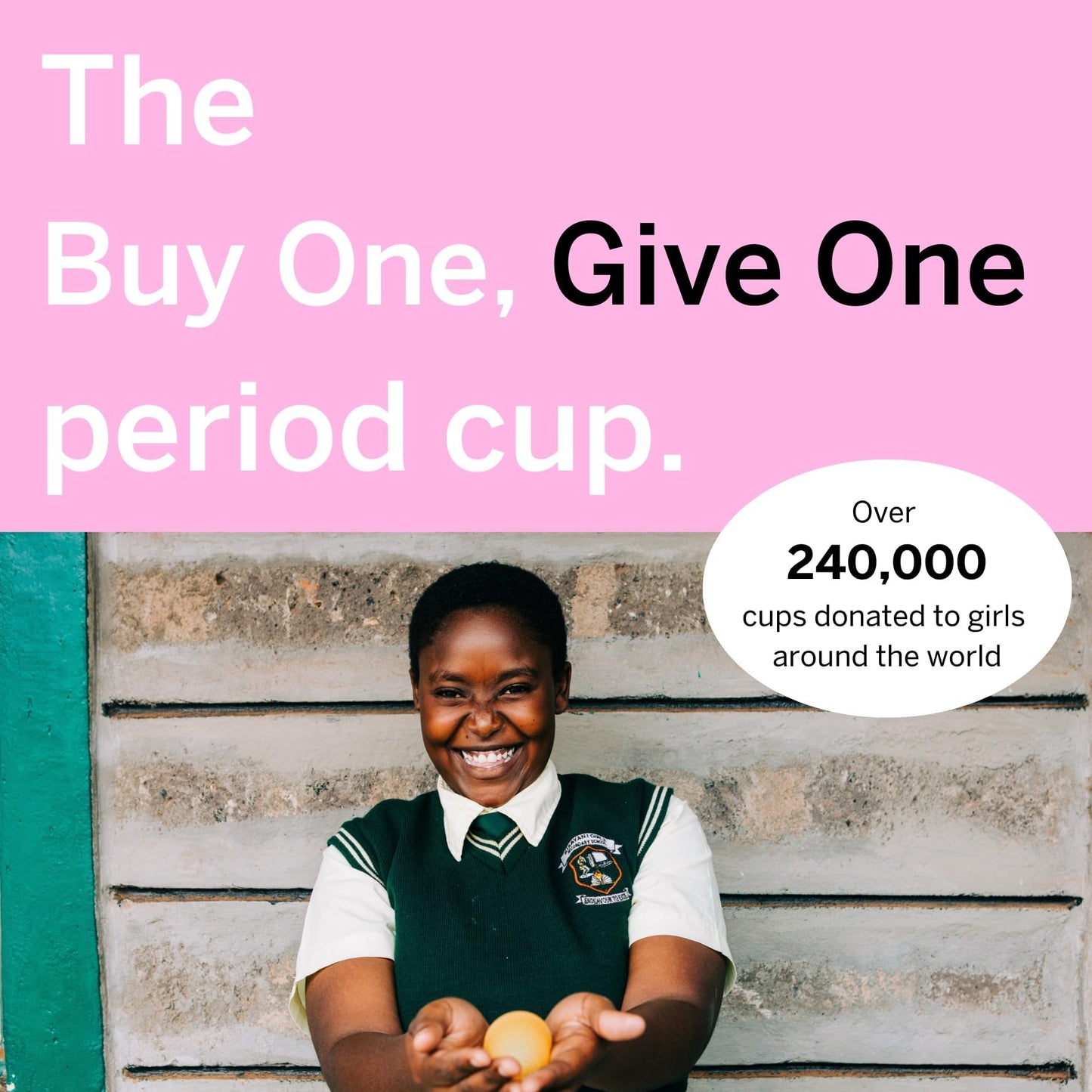 Pixie Menstrual Cup - Extra Small, Blush | The Softest Reusable Cup, 12-Hour Wear