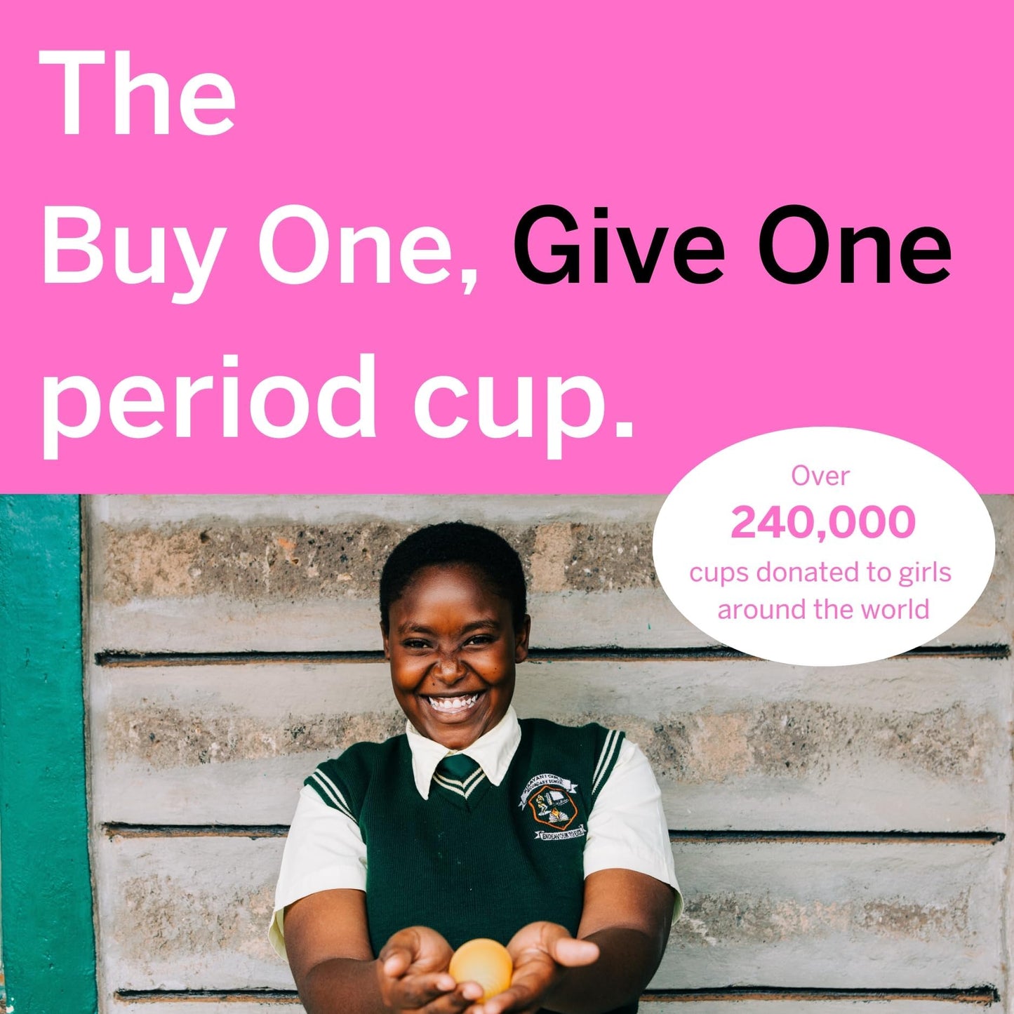 2 Pixie Menstrual Cups – 100% Medical-Grade Silicone, No Metals or Toxins | 12-Hour Wear | Buy One Give One (Combo)