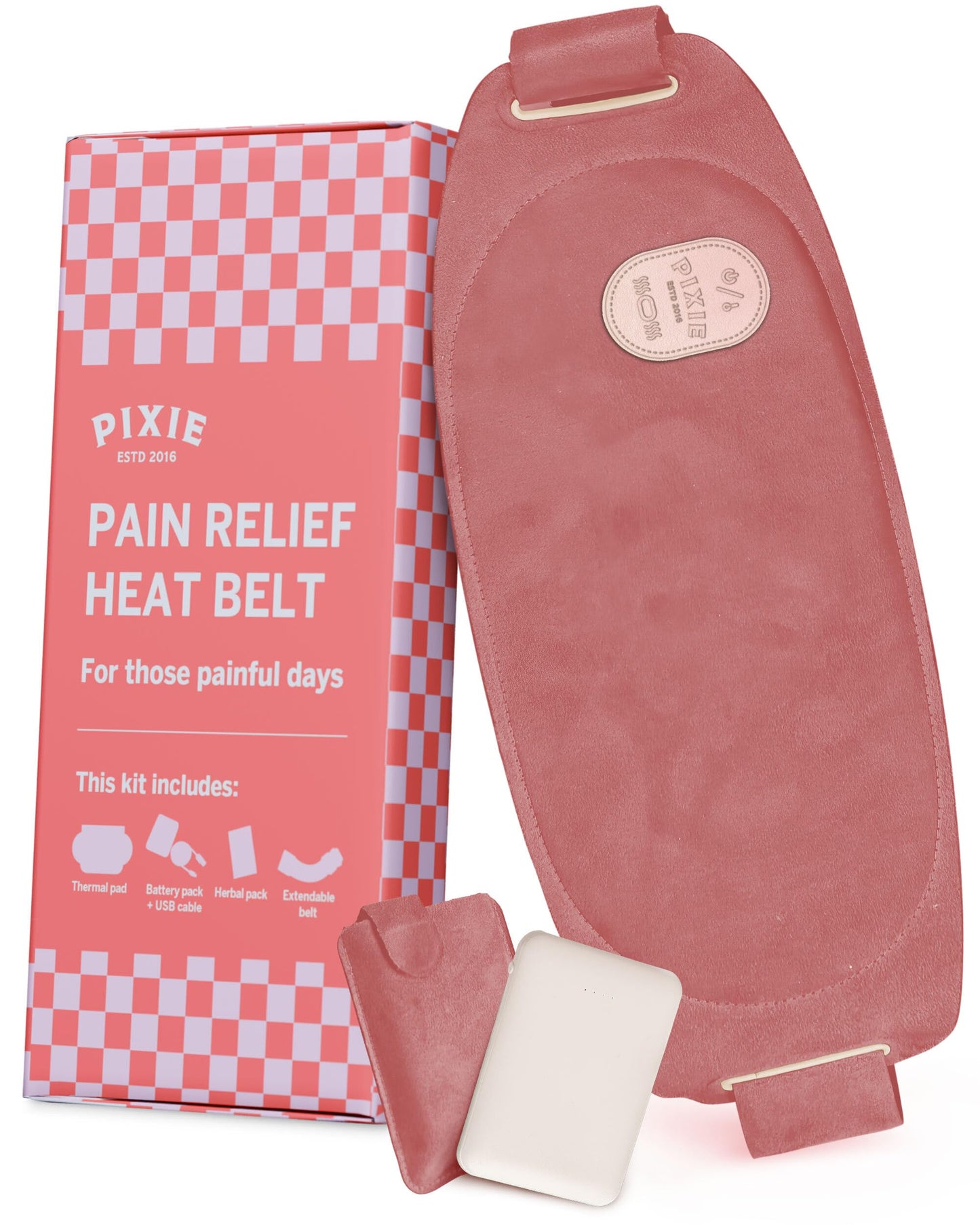 Pixie Eva Thermal: Thinnest Wearable Period Heating Pad