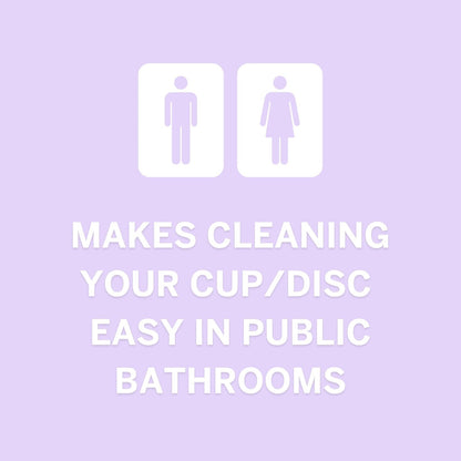 Pixie Cup Feminine Wipes – Flushable, Biodegradable, pH-Balanced, Unscented