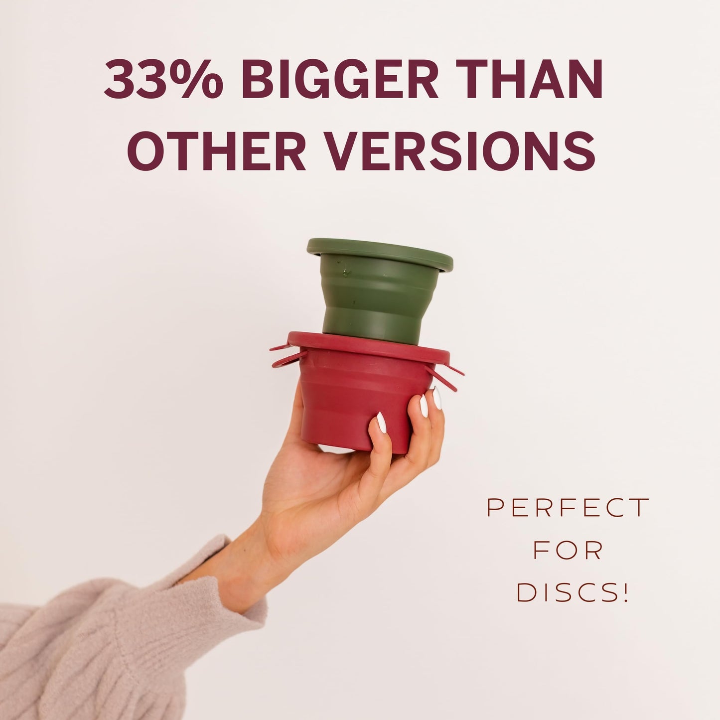 Pixie Cup Compact Sterilizer for Menstrual Cups | Microwaveable & Collapsible