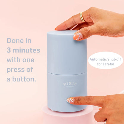 Pixie Cup Sterilizer 2.0 – 3-Minute Steam, 99% Germ Reduction, Sensor Button