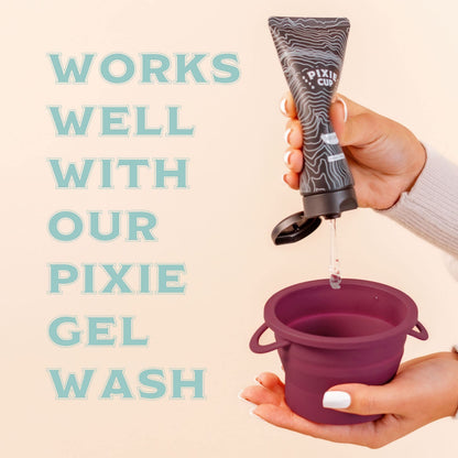 Pixie Cup Compact Sterilizer for Menstrual Cups | Microwaveable & Collapsible