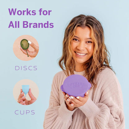 Pixie Cup Compact Sterilizer for Menstrual Cups — Microwave Safe & Portable