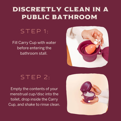 Pixie Cup Compact Sterilizer for Menstrual Cups | Microwaveable & Collapsible