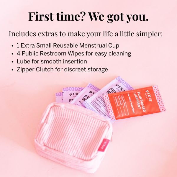 Pixie Cup - Soft, Safe Reusable Menstrual Cup | 100% Medical-Grade Silicone | Buy One, Give One